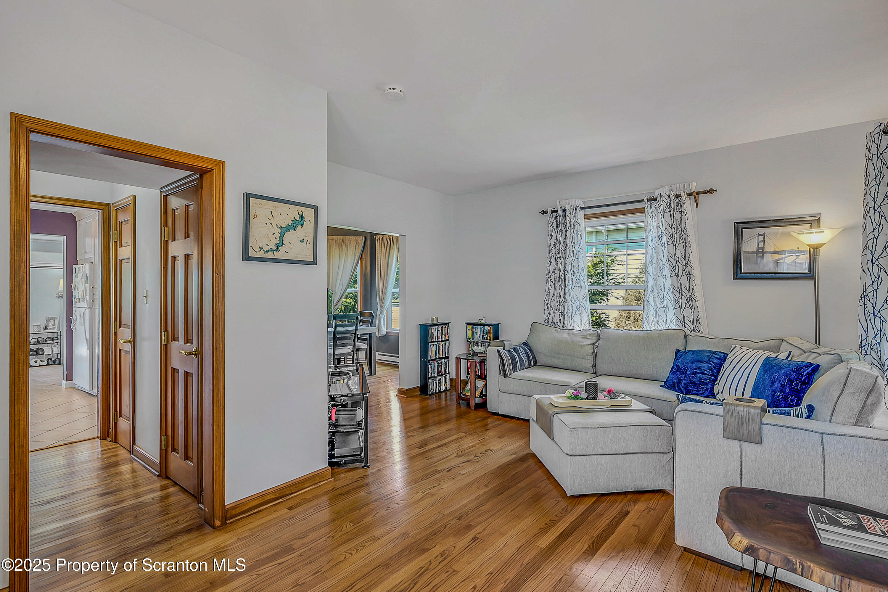 505 Main Avenue Clarks Summit, PA 18411 - Photo 13 of 76 a living room with furniture and a wooden floor