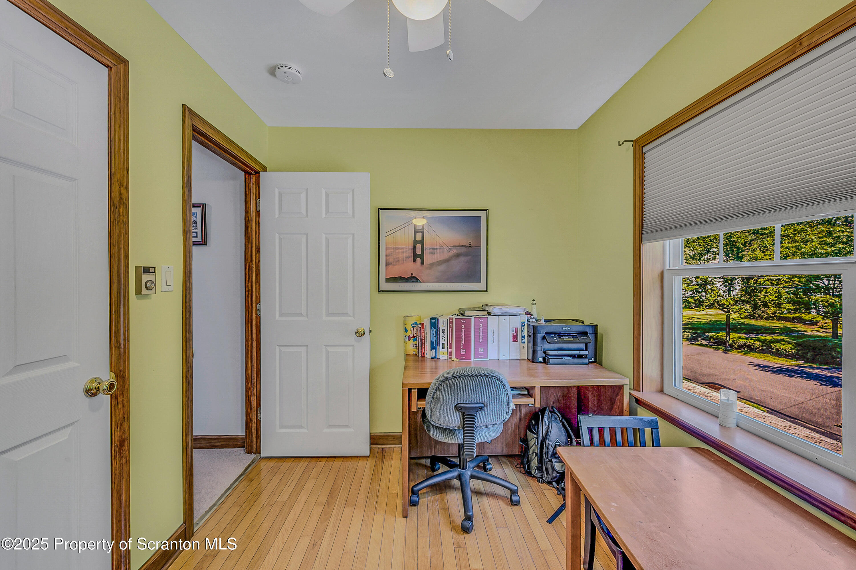 505 Main Avenue Clarks Summit, PA 18411 - Photo 29 of 76 a view of a workspace with furniture and a window