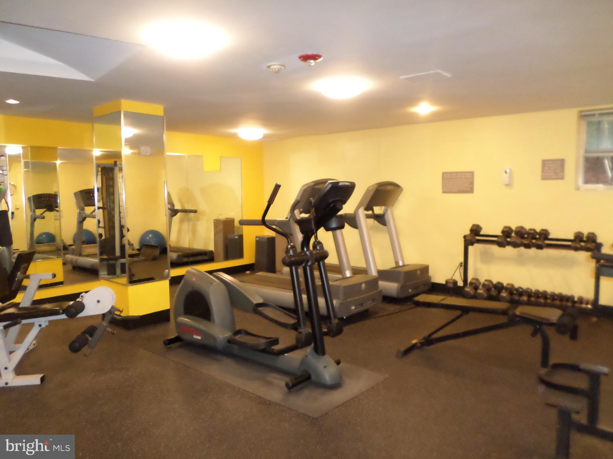 2500 Q Street Northwest, Unit 229 Washington, DC 20007 - Photo 27 of 41 on-site gym