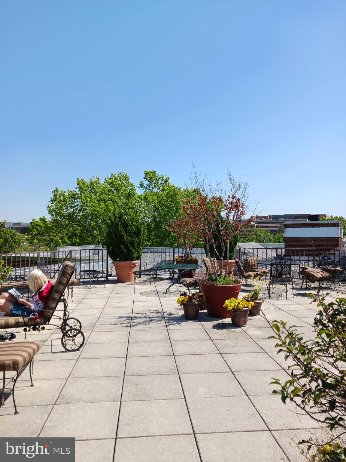2500 Q Street Northwest, Unit 229 Washington, DC 20007 - Photo 31 of 41 Relax on the sundeck
