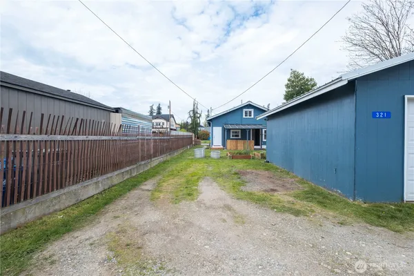 a view of outdoor space and yard