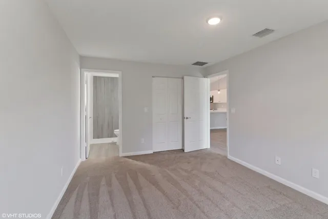 a view of empty room