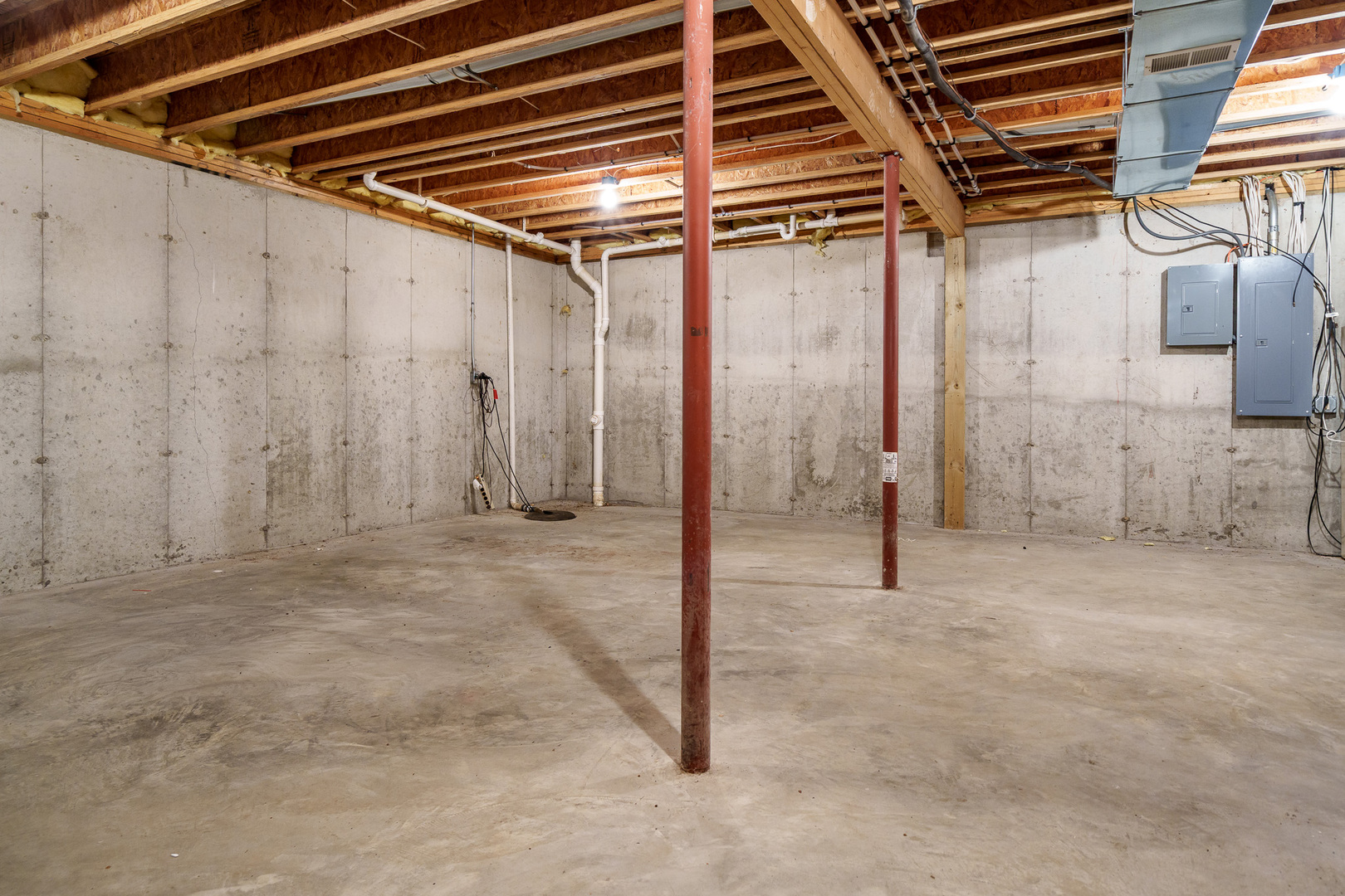 261 West Redtail Lane Oregon, IL 61061 - Photo 51 of 63 a view of a room with wooden walls