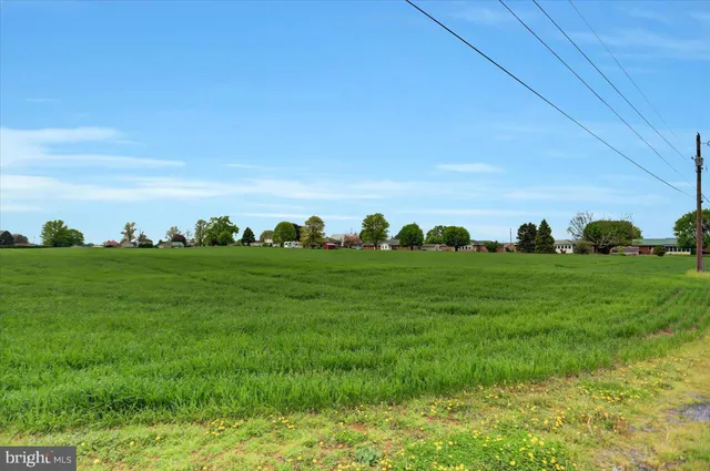 a view of building with yard