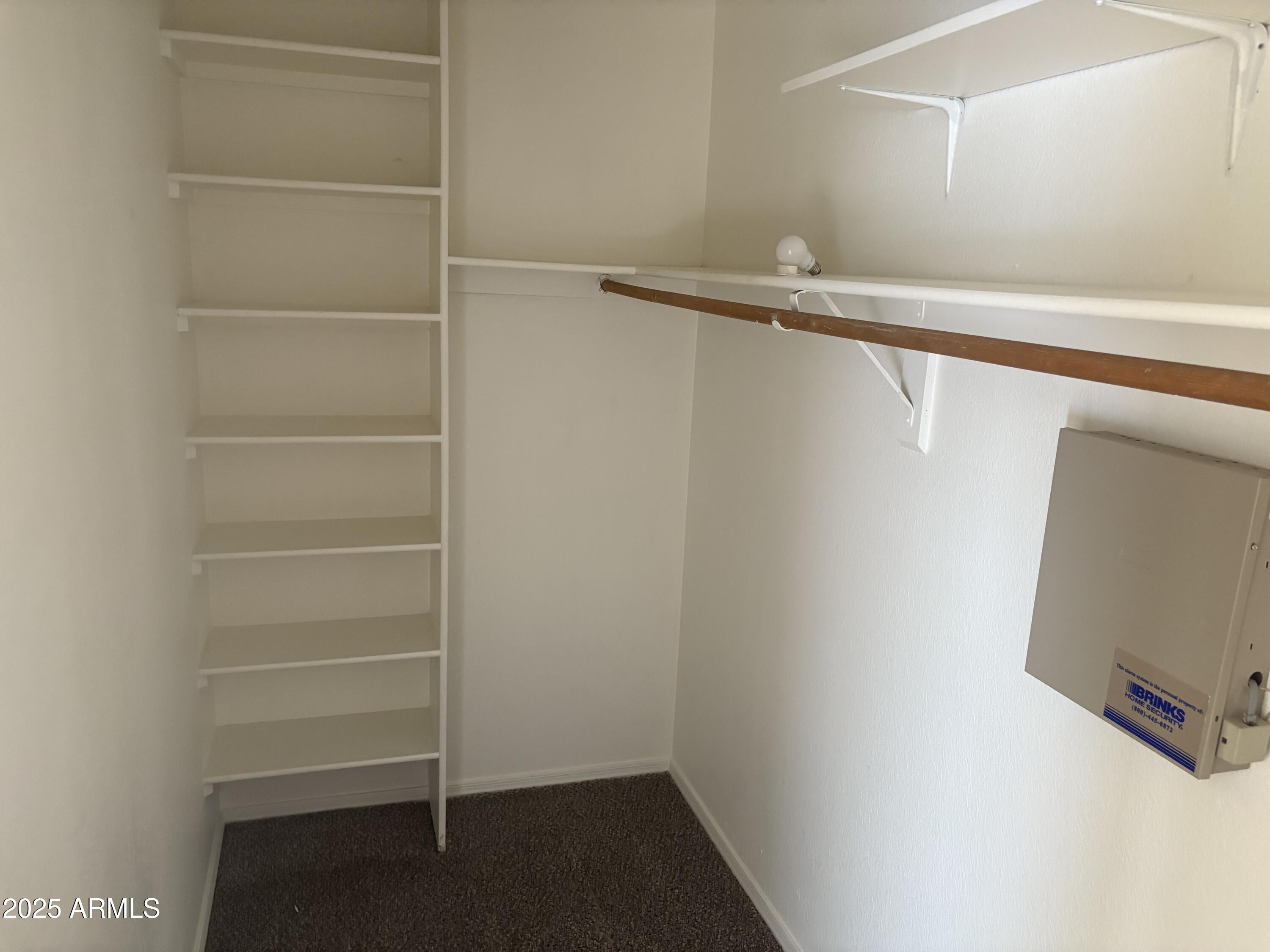 4661 West Whitten Street Chandler, AZ 85226 - Photo 12 of 17 a view of walk in closet with empty racks