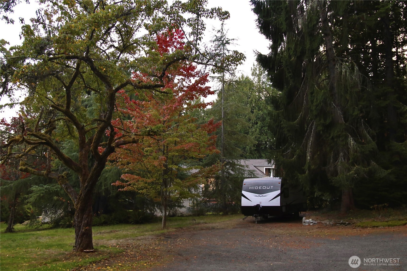 12620 Old Military Road Northeast Poulsbo, WA 98370 - Photo 30 of 35 a view of a backyard