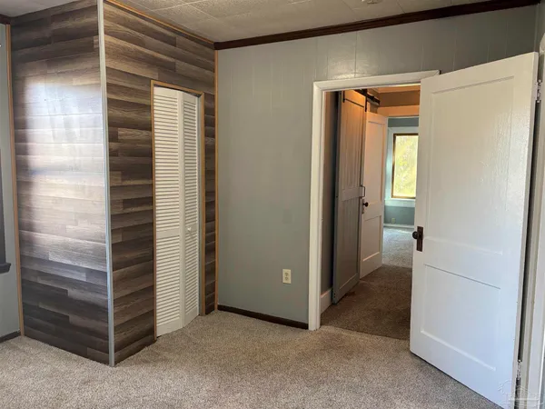 a view of closet area