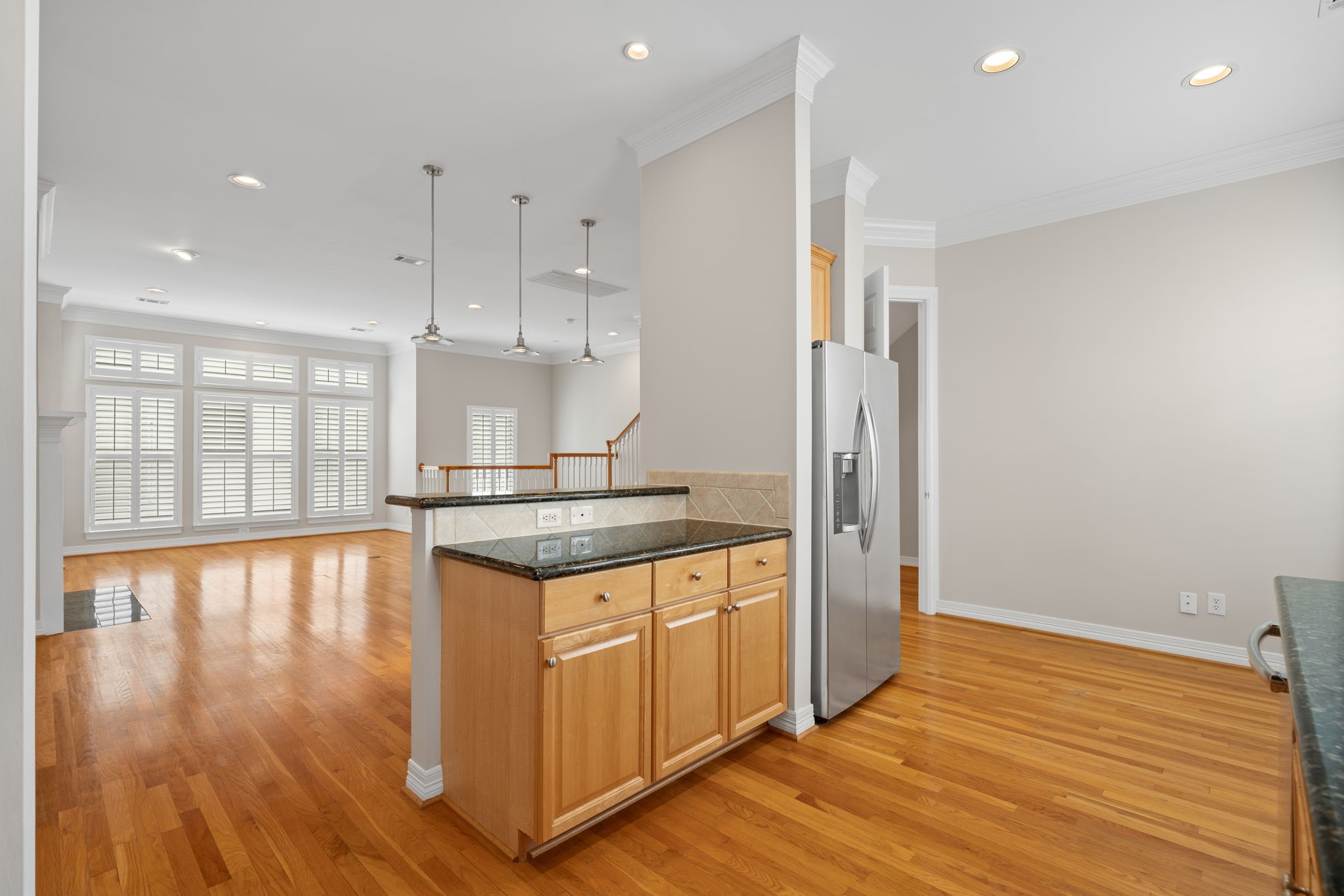 2196 Bancroft Lane Houston, TX 77027 - Photo 14 of 30 With the kitchen open to the family room, everyone can stay connected.