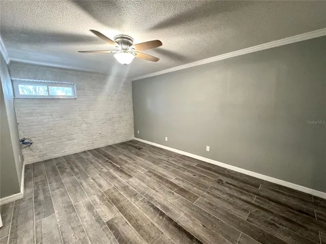 wooden floor in an empty room
