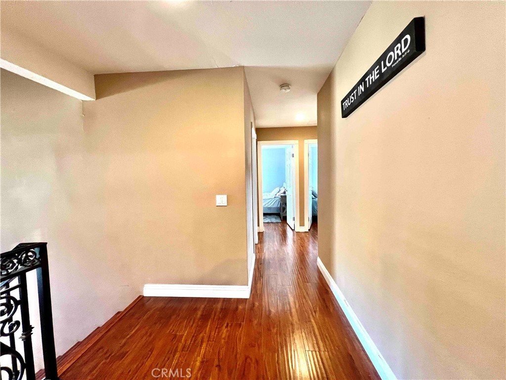 500 Silver Canyon Way Brea, CA 92821 - Photo 16 of 24 a view of hallway with wooden floor