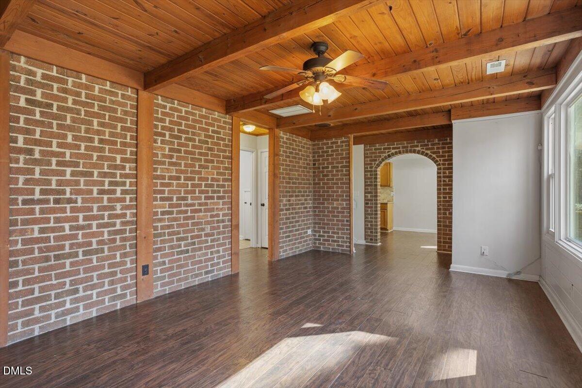1423 Alderman Circle Raleigh, NC 27603 - Photo 21 of 37 a view of empty room with wooden floor