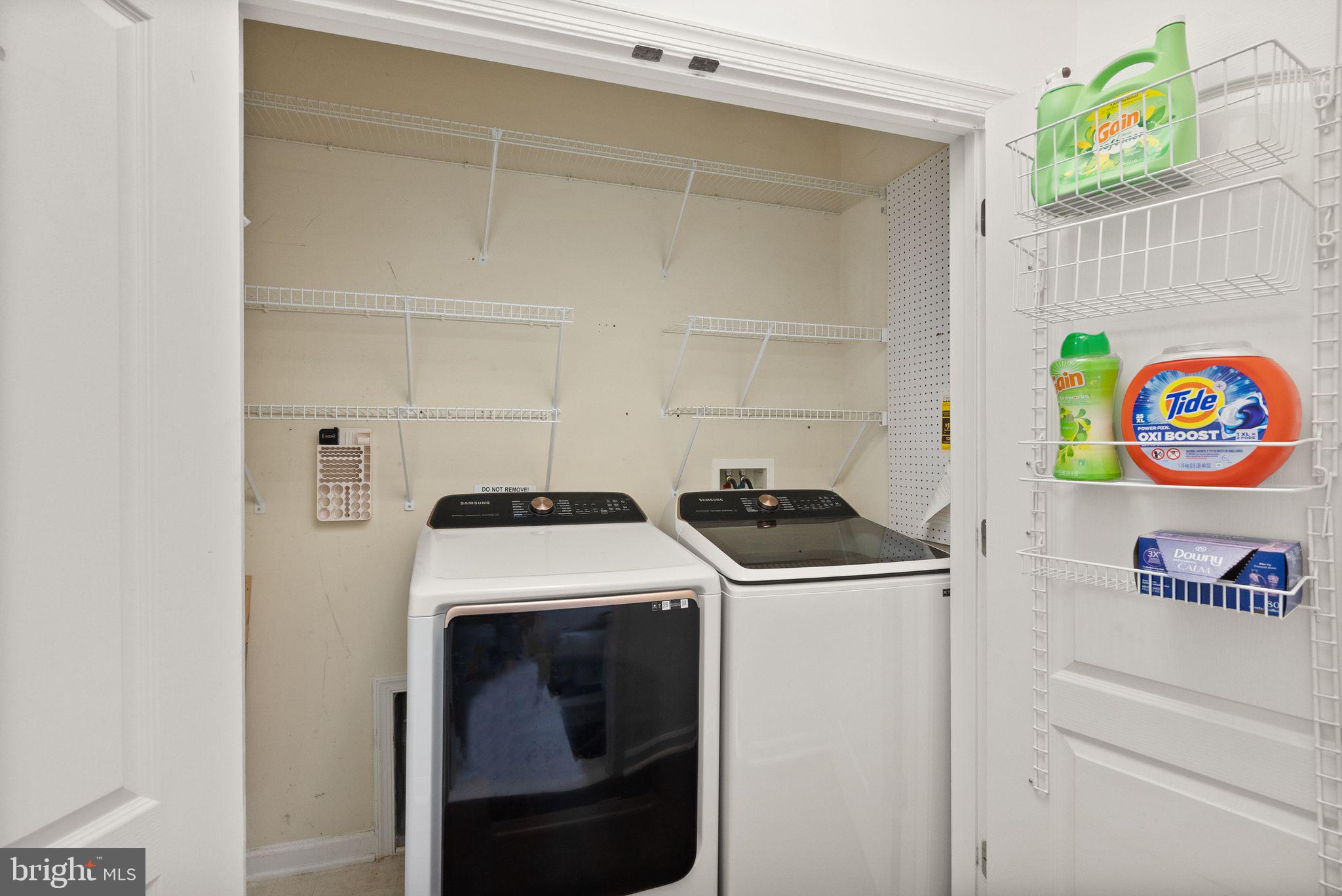 9710 Handerson Place, Unit 1 Manassas Park, VA 20111 - Photo 33 of 41 a utility room with dryer and washer