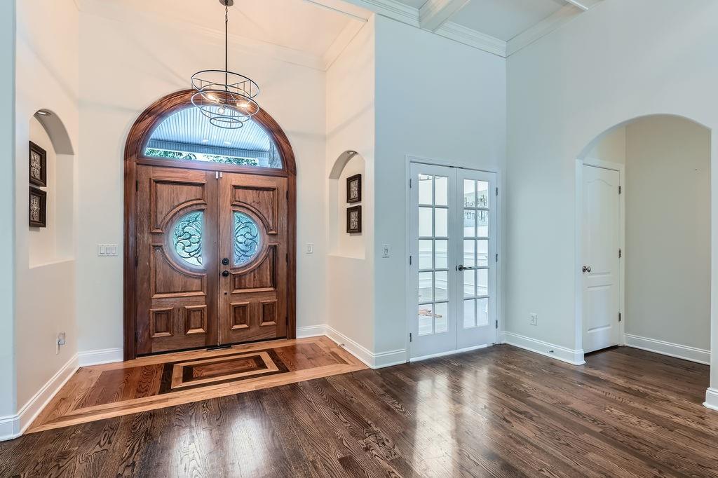 4829 Moon Road Powder Springs, GA 30127 - Photo 6 of 51 a view of an entryway with wooden floor