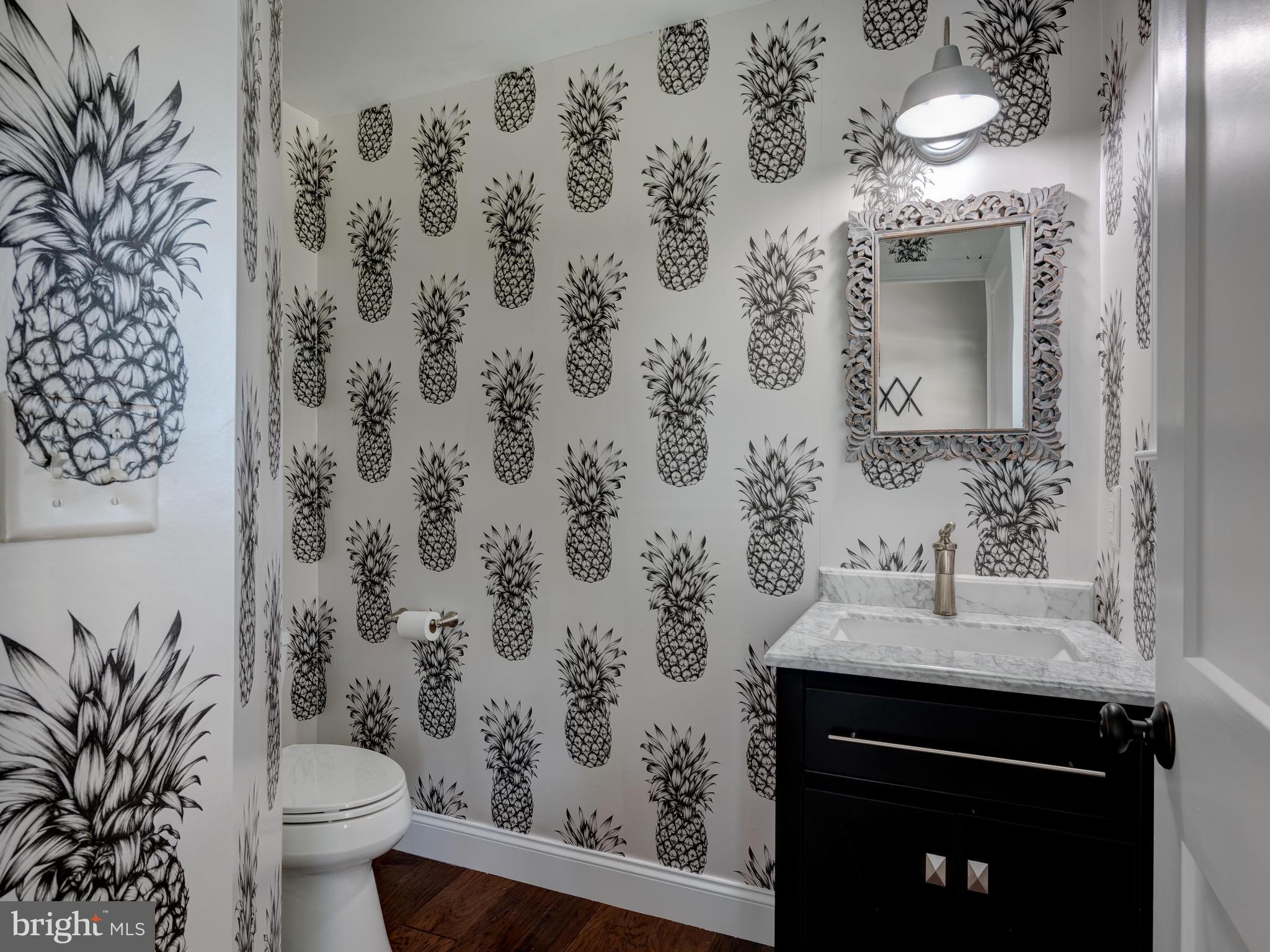 117 Gallagher Road Wayne, PA 19087 - Photo 18 of 47 Powder Room is adjacent to the Foyer