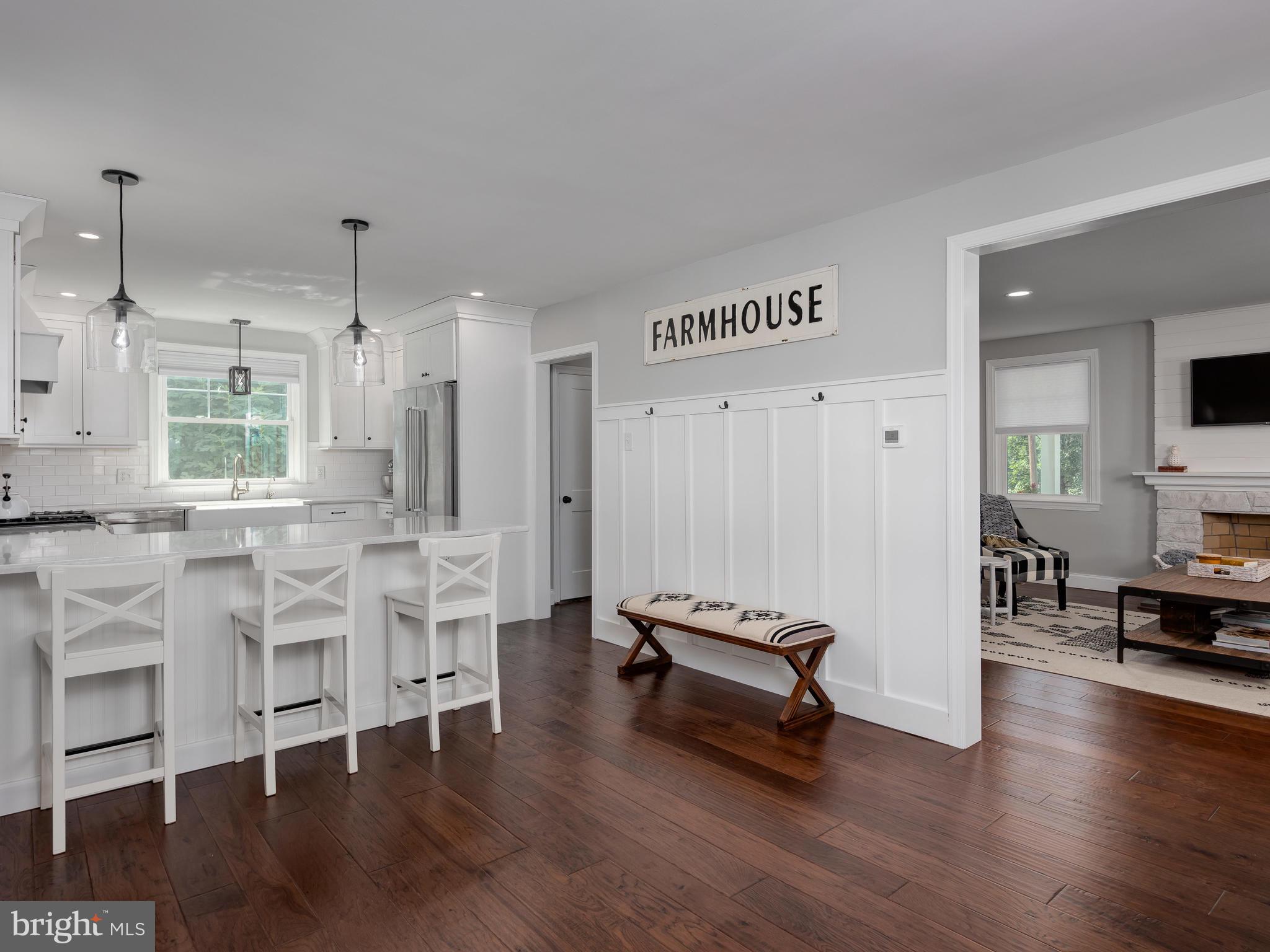 117 Gallagher Road Wayne, PA 19087 - Photo 24 of 47 Coat hooks and wainscotted wall