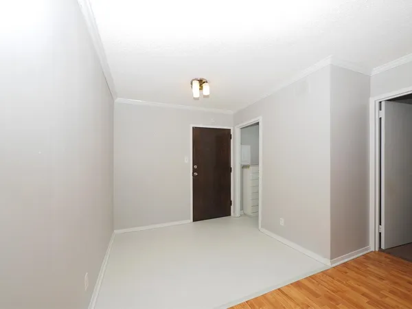 a view of a room with closet
