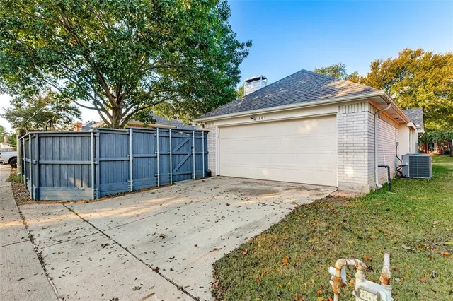 a front view of a house having yard