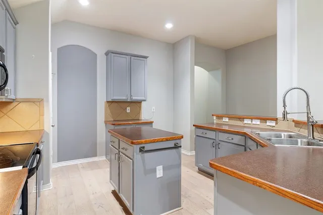 a room with storage and utility