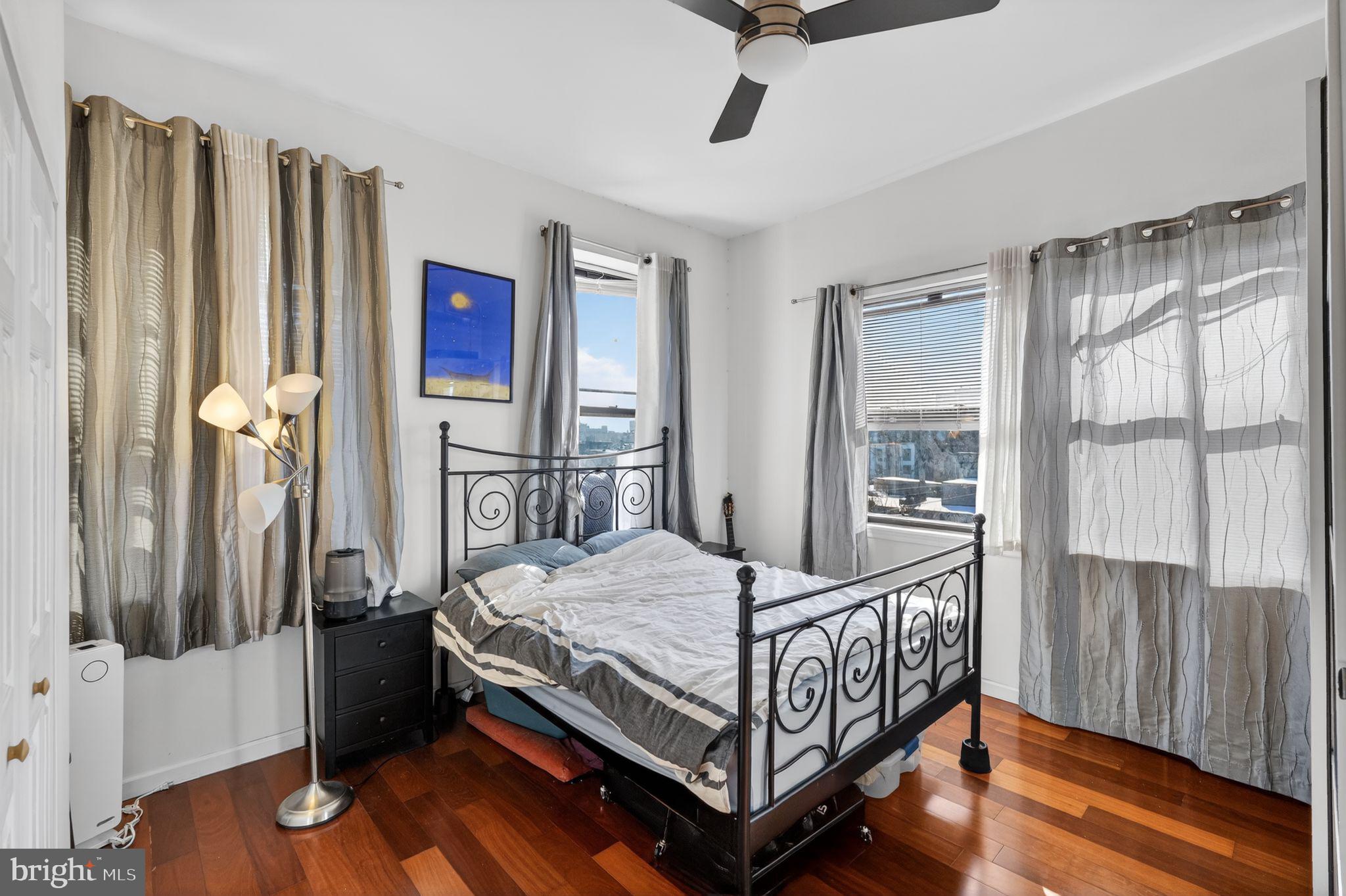 926 North 3rd Street, Unit 4D Philadelphia, PA 19123 - Photo 9 of 15 a bedroom with bed and a window