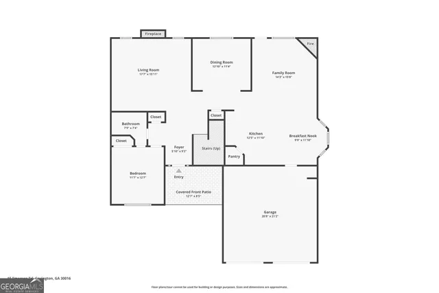 $2,515 | 15 Emerson Trail, Covington, GA 30016