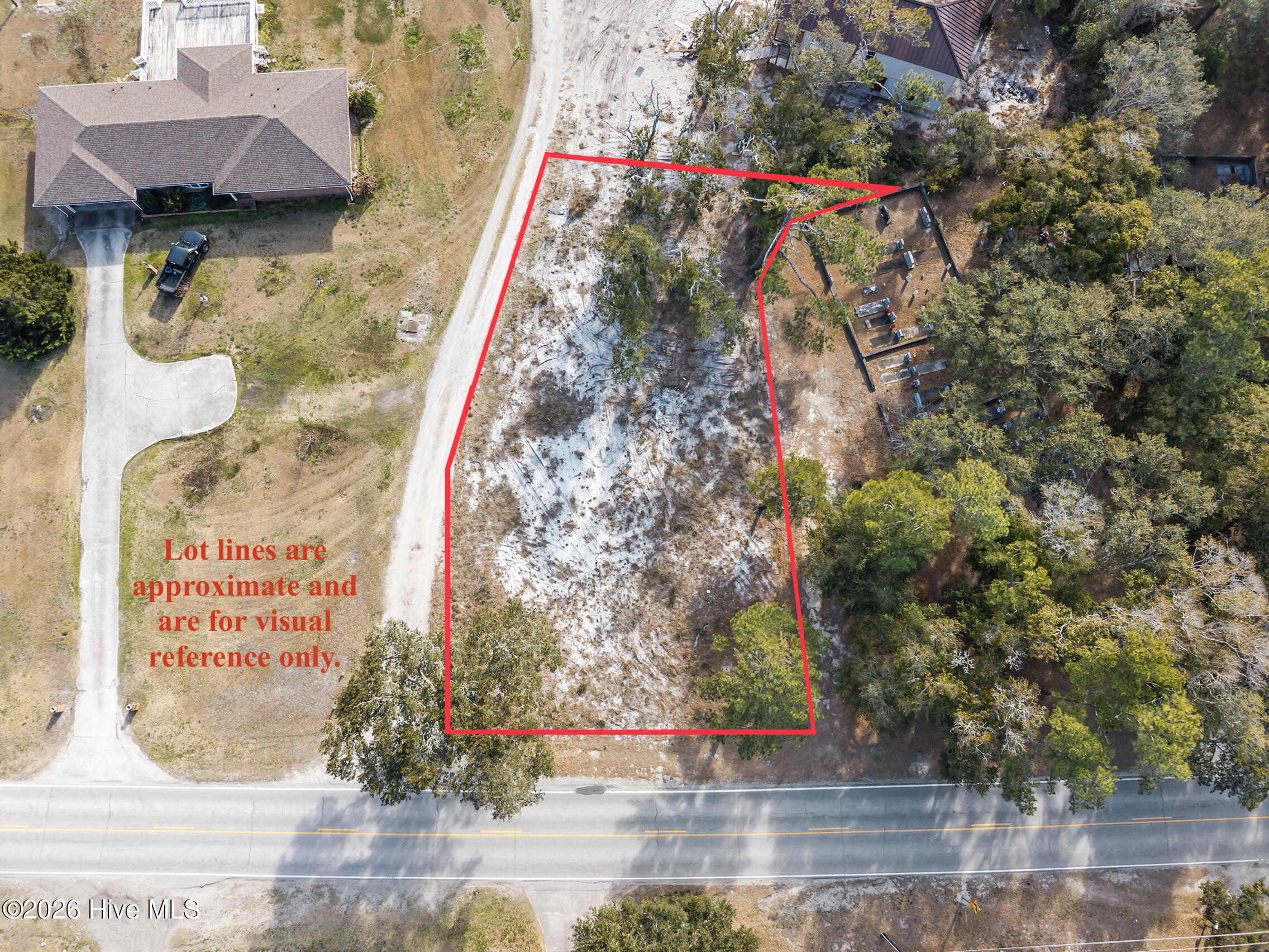 506 Island Road Harkers Island, NC 28531 - Photo 2 of 33 Good Road Frontage