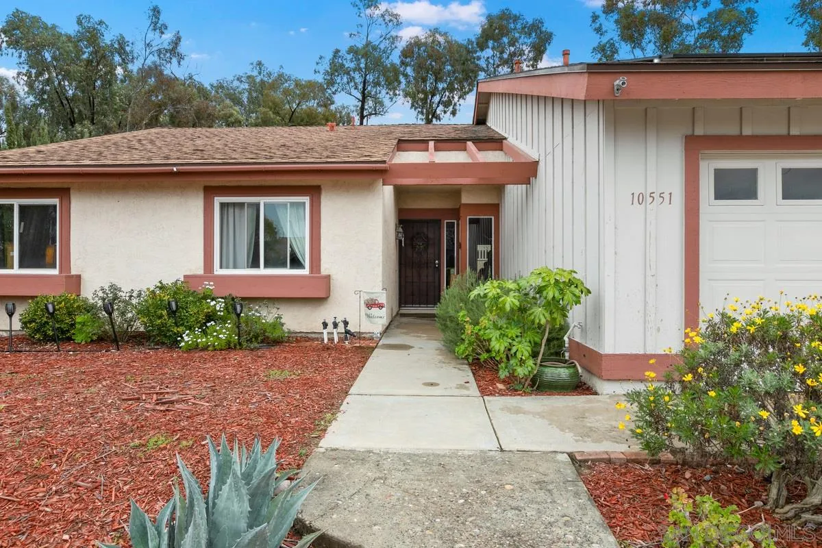 10551 Cadwell Road Santee, CA 92071 - Photo 6 of 32 a view of a house with potted plants