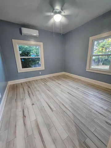 wooden floor in an empty room