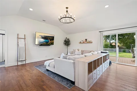 a very nice looking room with a large window