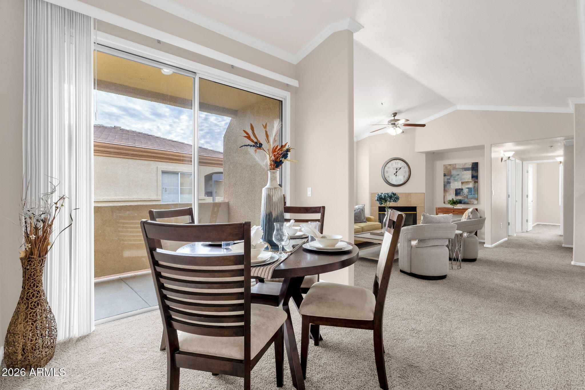 2134 East Broadway Road, Unit 2010 Tempe, AZ 85282 - Photo 14 of 42 a dining room with furniture and window