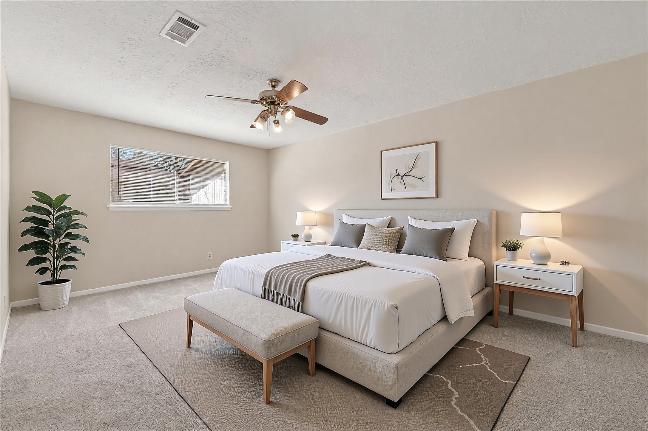 2406 Deasa Drive Spring, TX 77373 - Photo 15 of 33 Primary Bedroom- Virtually staged