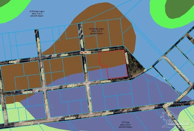 $57,000 | Tbd Tbd Jocobi At Trimmer Road, Molino, FL 32577