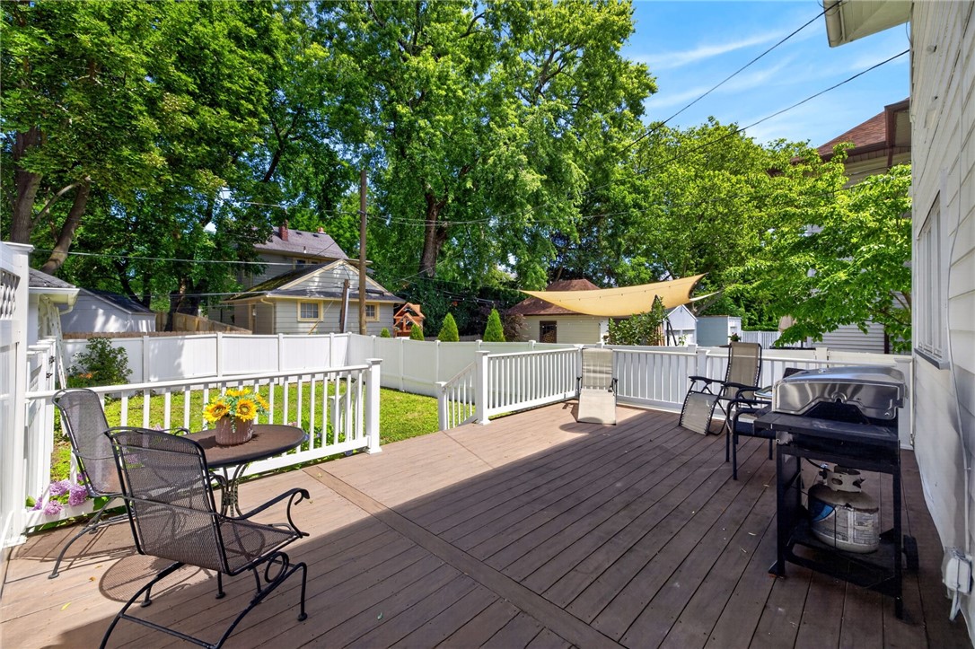 138 Dorchester Road Rochester, NY 14610 - Photo 7 of 41 Room for your outdoor table & chair set!