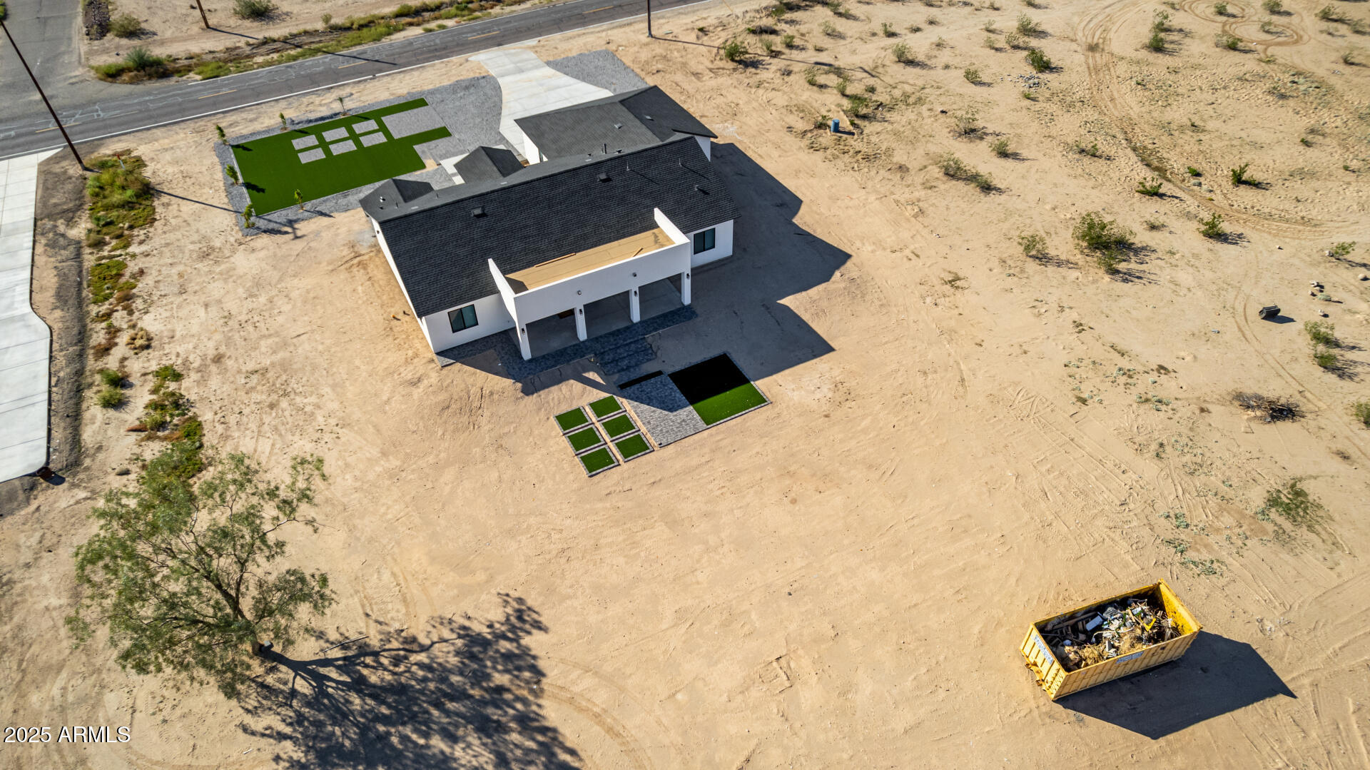 681 North Bruner Road Buckeye, AZ 85396 - Photo 55 of 60 an aerial view of a house with a yard