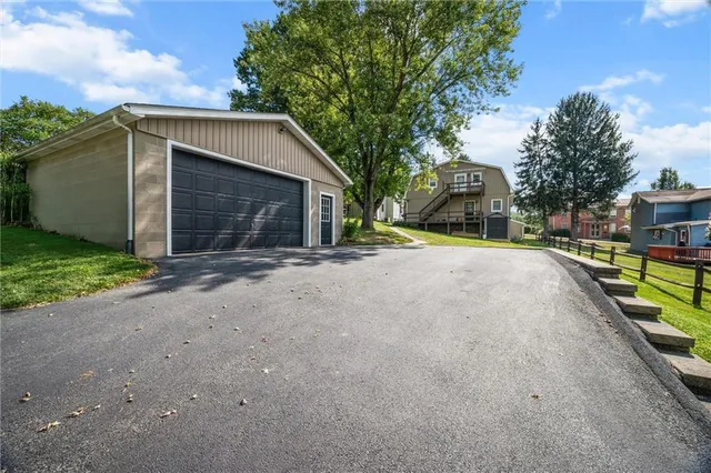 a view of a house with a outdoor space