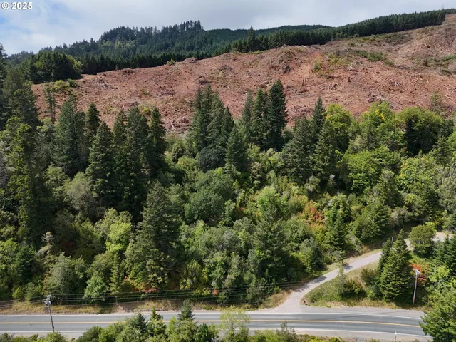 a view of a lake with mountain in the background