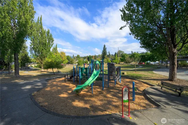 view of building with sink