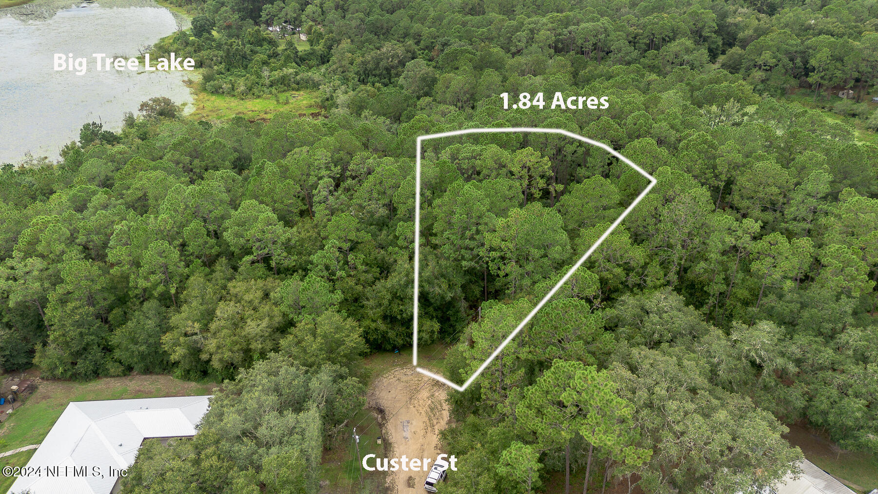 5394 Custer Street Keystone Heights, FL 32656 - Photo 2 of 7 a picture of street view