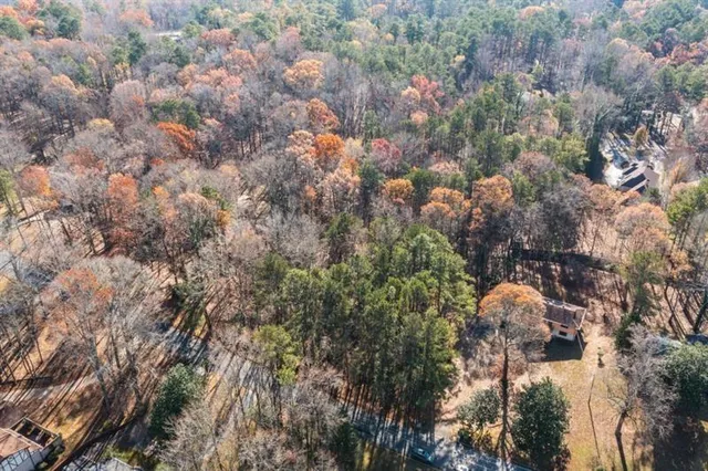 a view of city and mountain