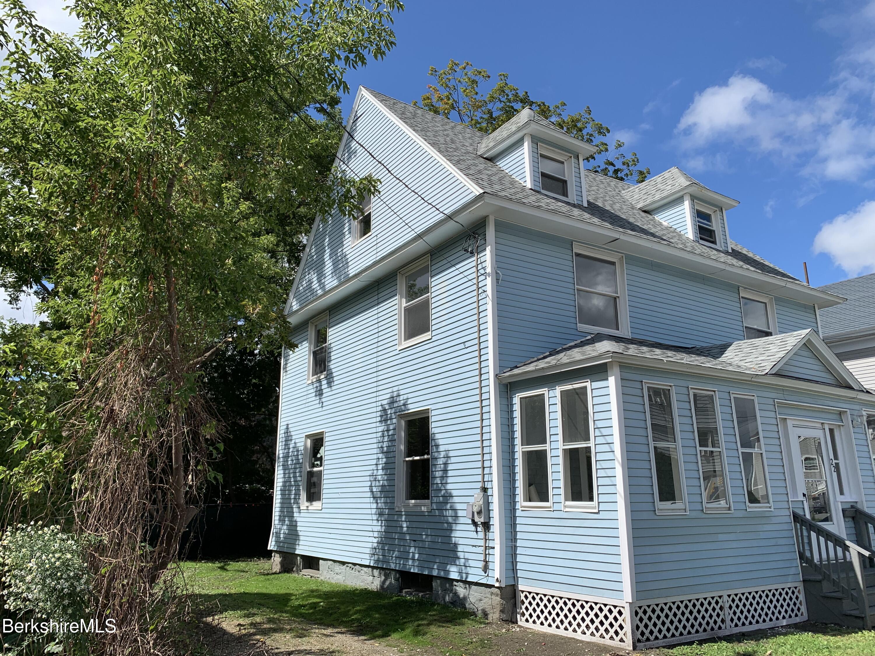 22 Copley Terrace Pittsfield, MA 01201 - Photo 4 of 42 a view of a house with a yard