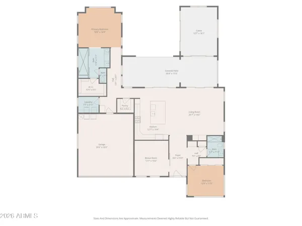 $2,850 | 20942 West College Drive, Buckeye, AZ 85396