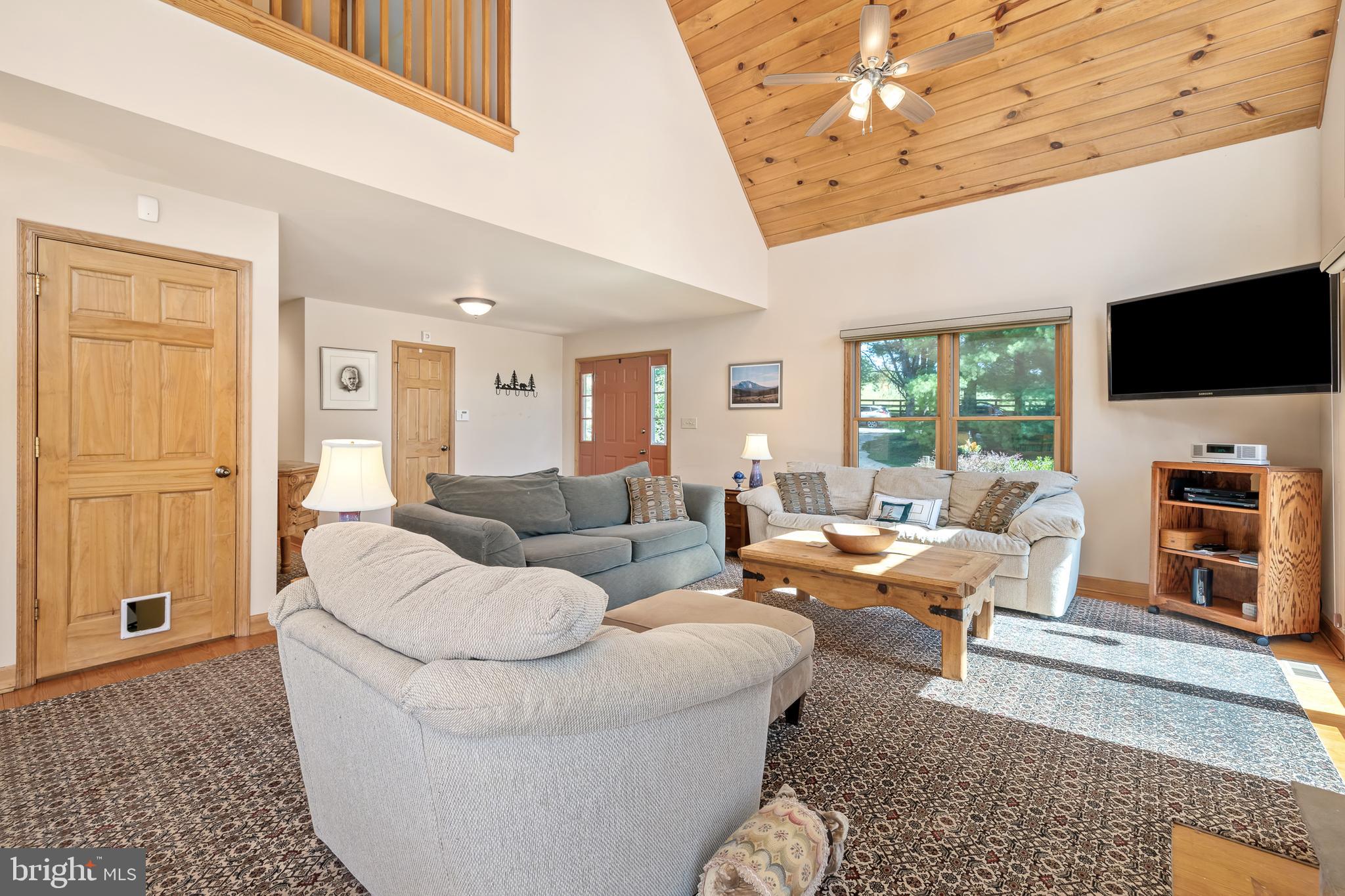 265 Castleton View Road Castleton, VA 22716 - Photo 11 of 36 Open Two Stories With Wood Ceilings