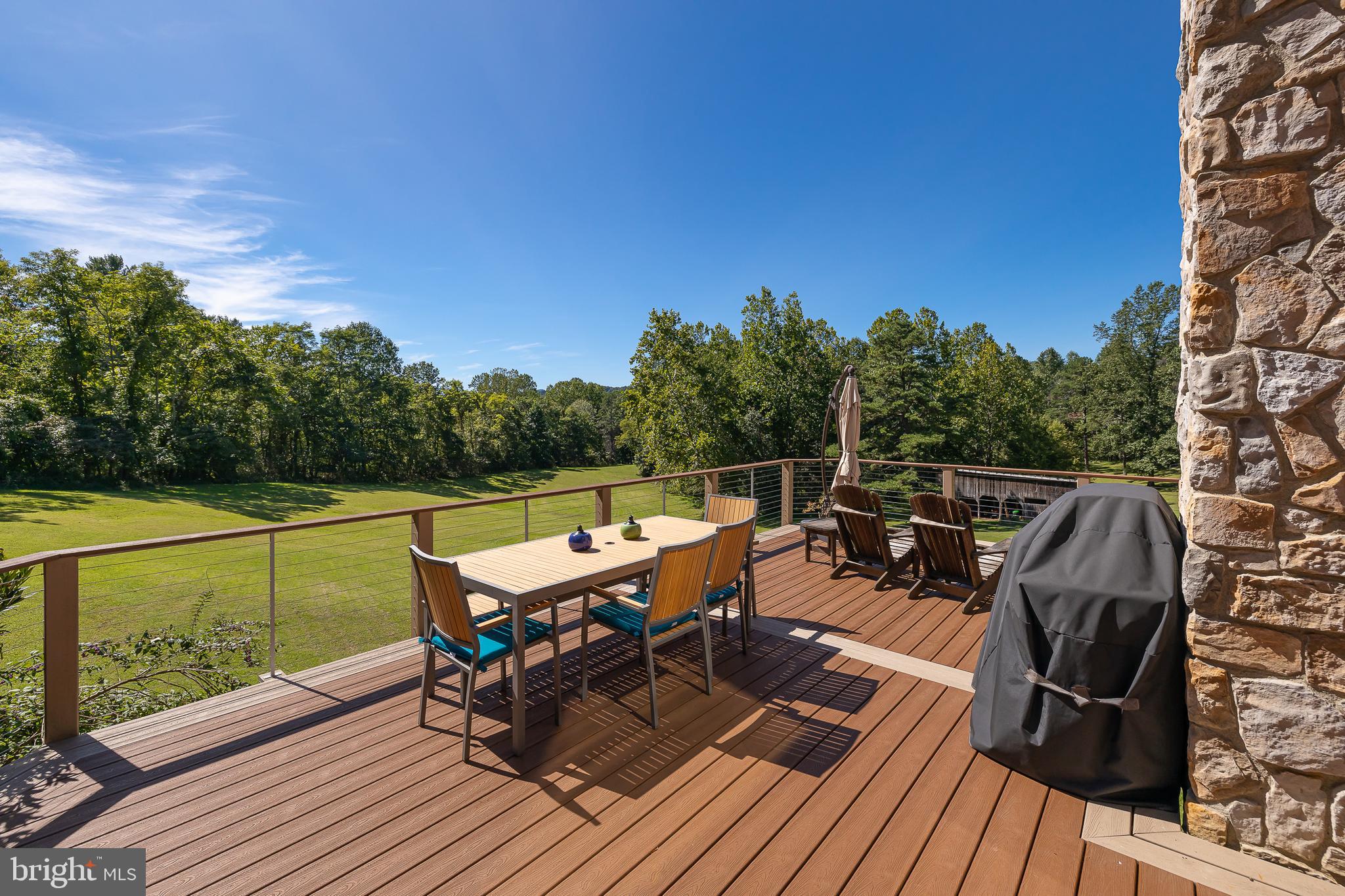 265 Castleton View Road Castleton, VA 22716 - Photo 28 of 36 Deck for Outside Entertaining and Relaxing