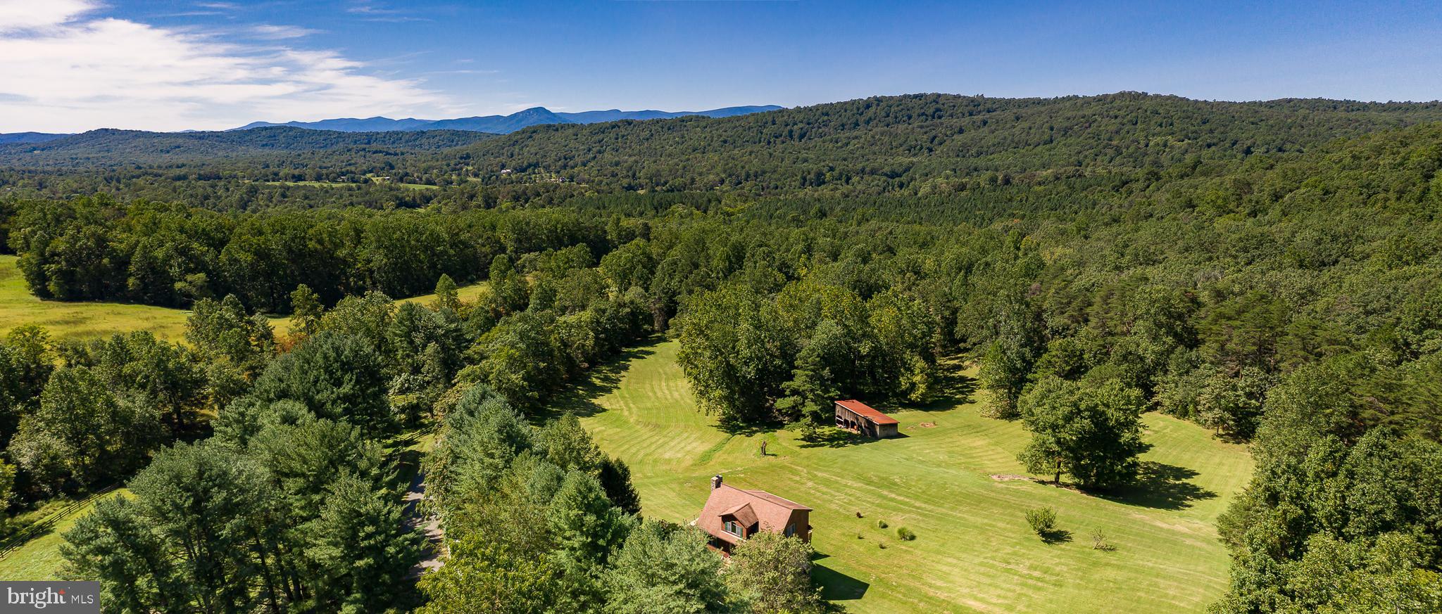 265 Castleton View Road Castleton, VA 22716 - Photo 6 of 36 Views of the Blue Ridge