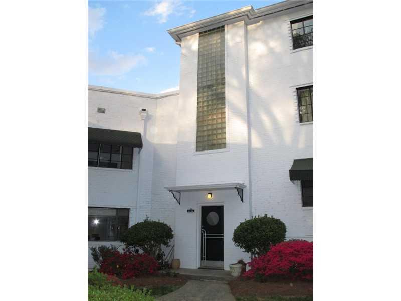 1136 Briarcliff Road Northeast, Unit 3 Atlanta, GA 30306 - Photo 1 of 1 Exterior Front. Art Deco Beauty