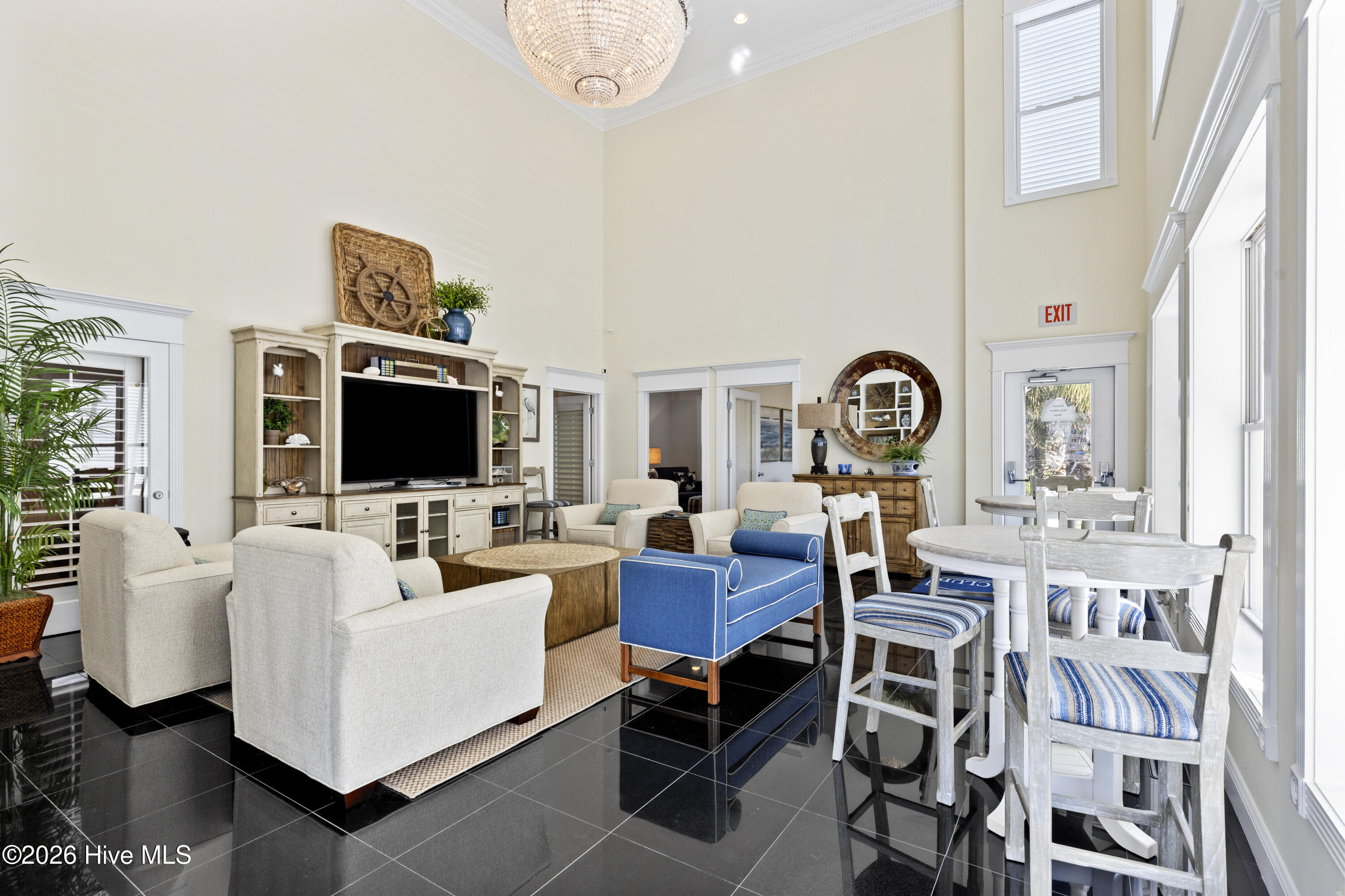1700 Salter Path Road, Unit R102 Indian Beach, NC 28512 - Photo 57 of 62 OC Clubhouse Greeting Room
