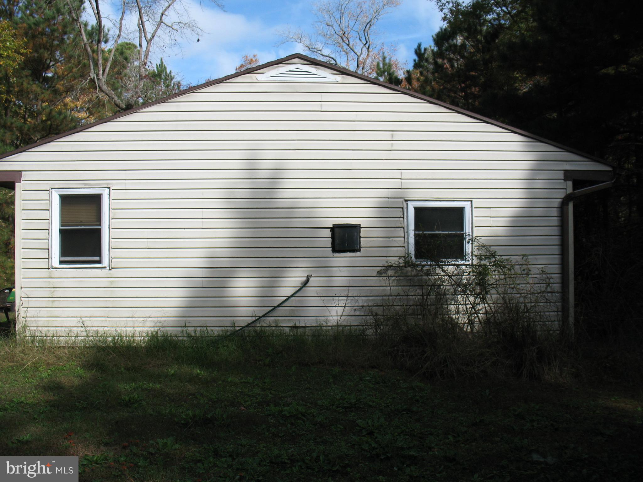 End view of house
