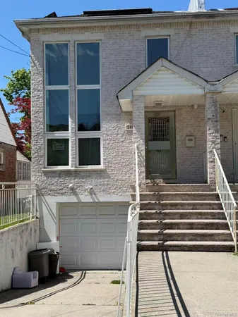 a front view of a house with windows