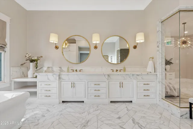 a kitchen with a refrigerator and a stove