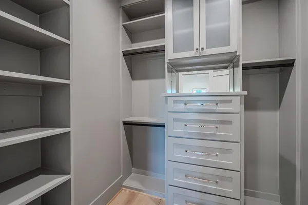 a view of dresser