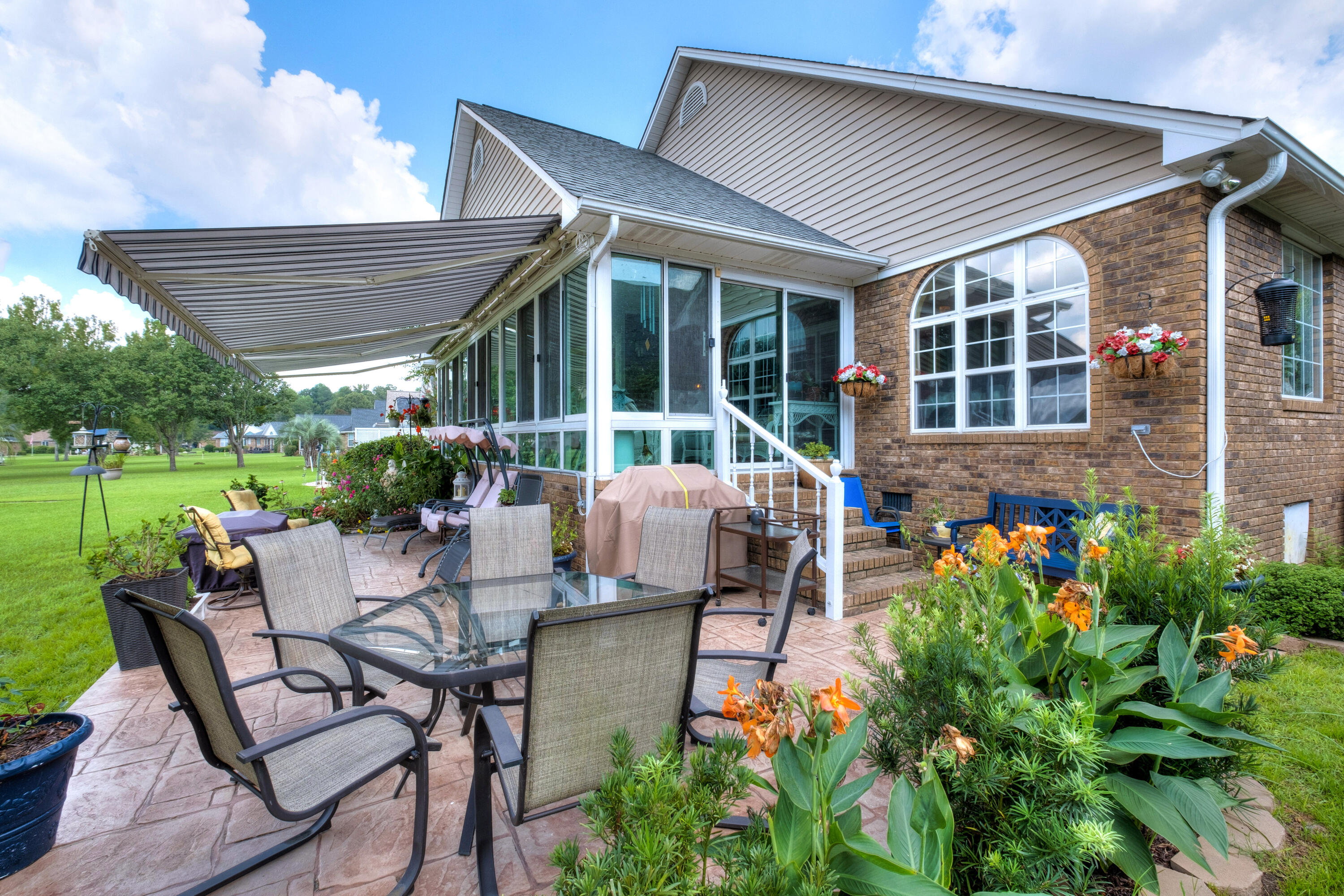 107 Ridge Lake Drive Manning, SC 29102 - Photo 11 of 68 SIDE & REAR PATIO